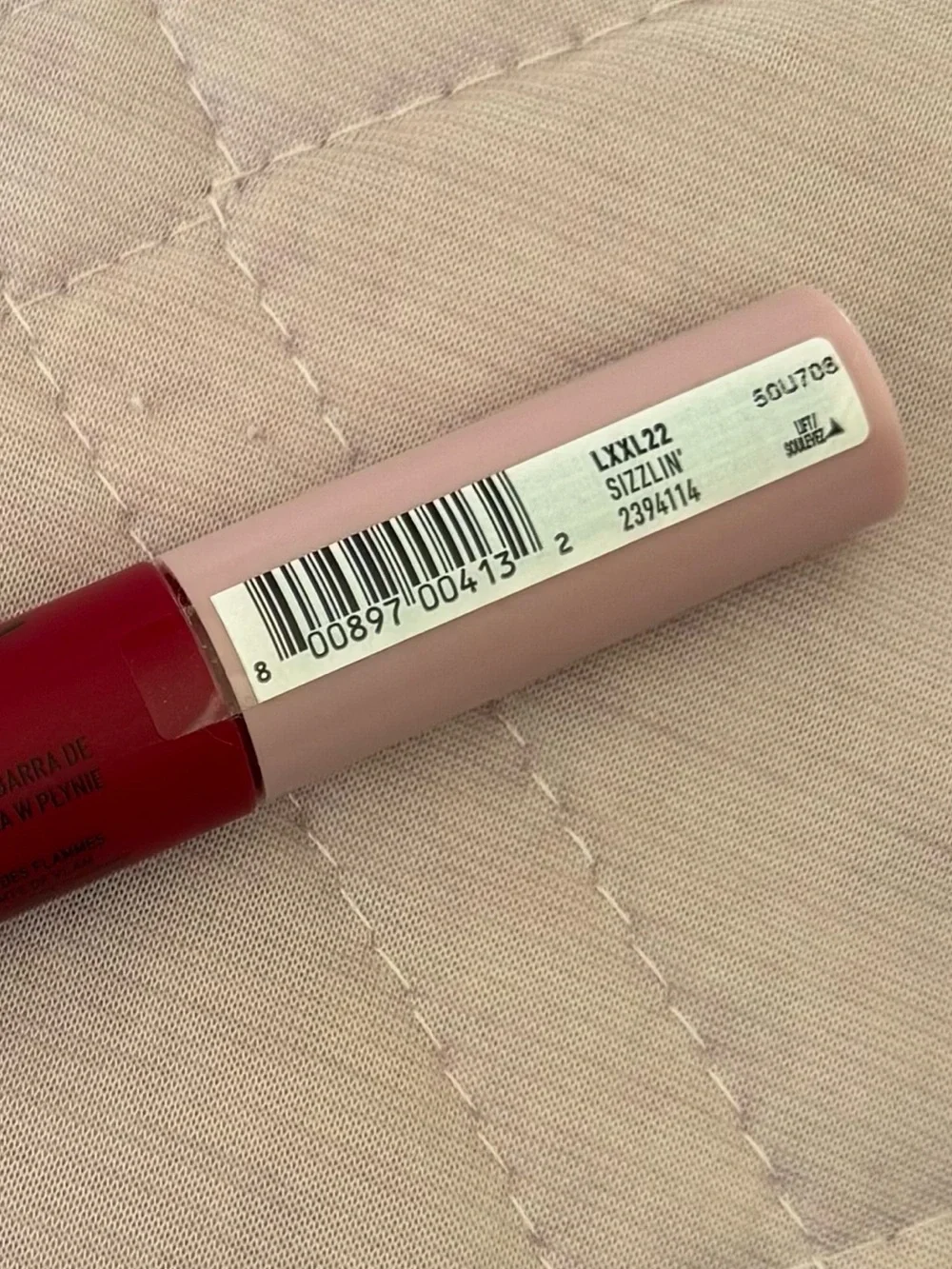 NYX Lingerie XXL Matte Liquid Lipstick - Sizzlin’